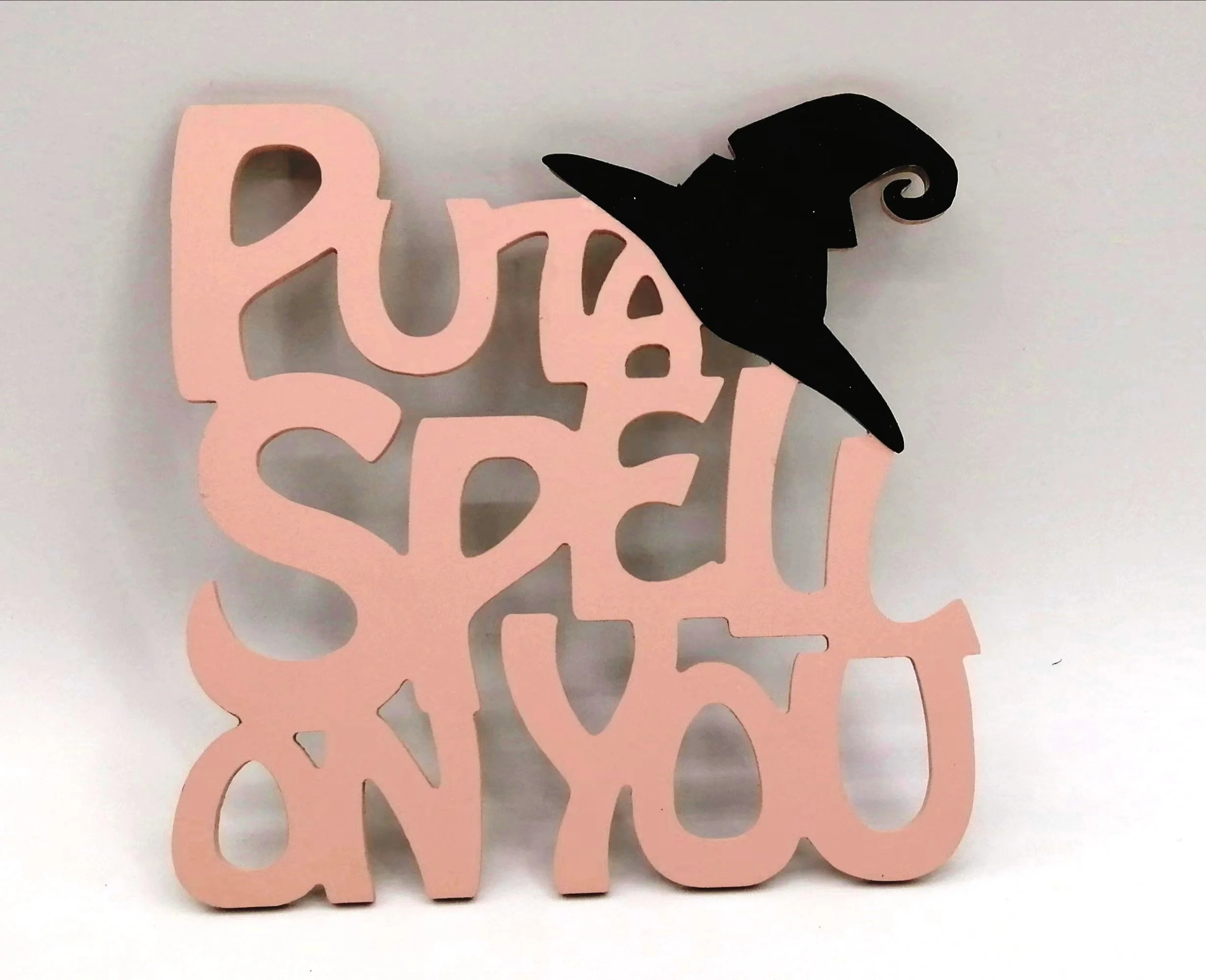 Way To Celebrate Halloween Put a Spell on You Wall Sign - Walmart.com | Walmart (US)