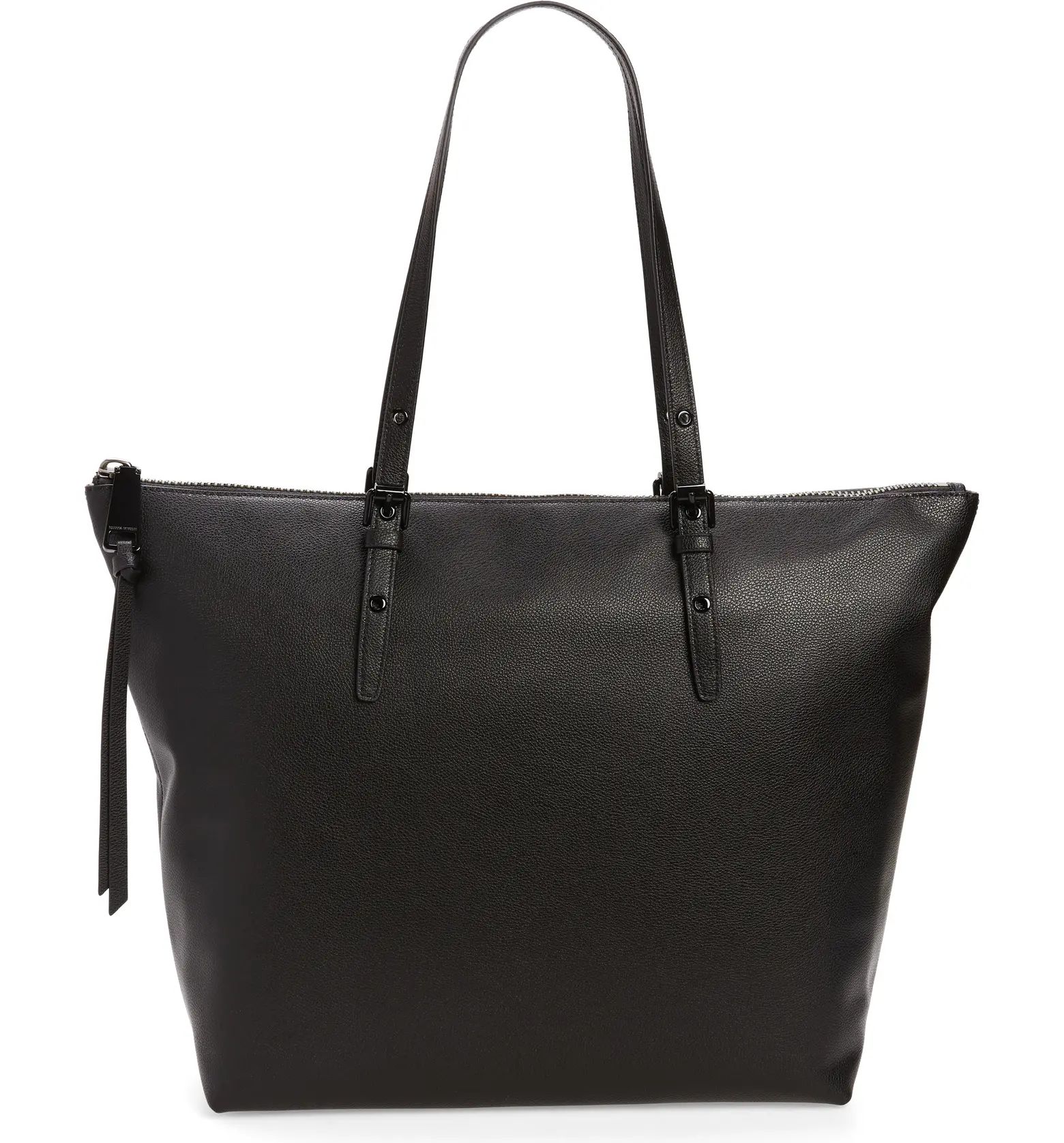 Chunky Leather Zip Tote | Nordstrom