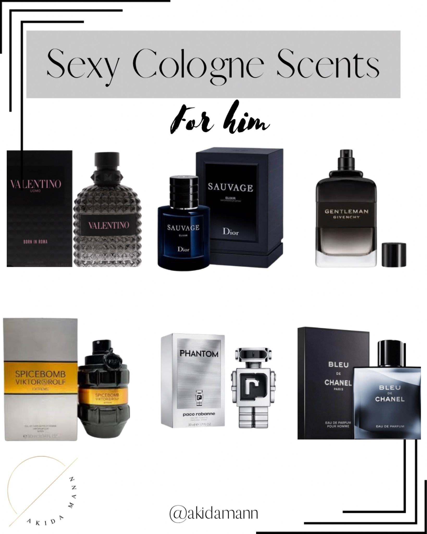Gift ideas for him: cologne edition 

#LTKmens #LTKGiftGuide #LTKHoliday