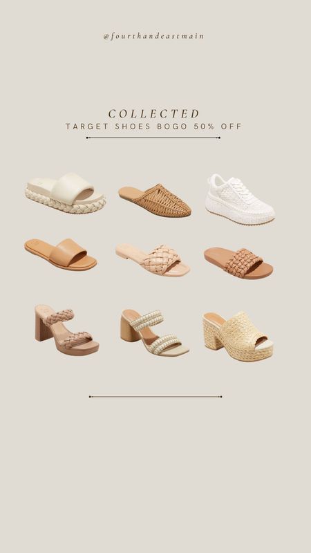 collected // target womens shoes BOGO 50% off

#LTKhome