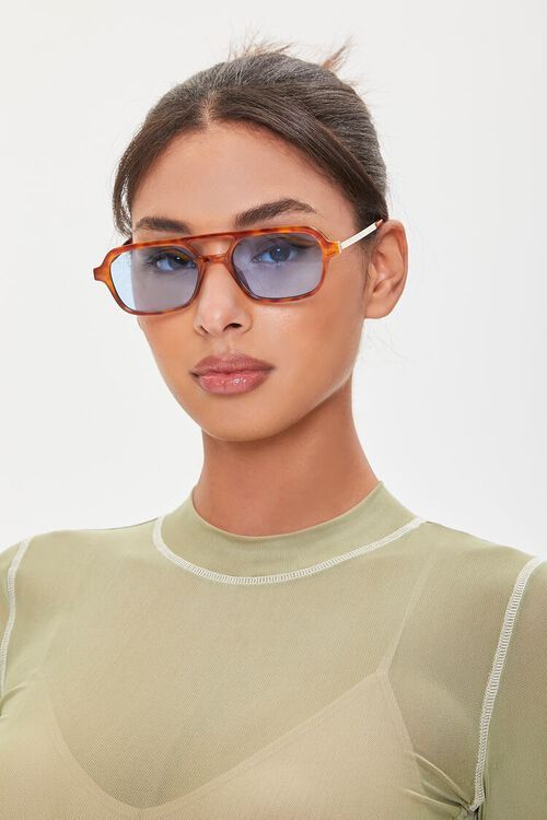 Tortoiseshell Aviator Sunglasses | Forever 21 (US)