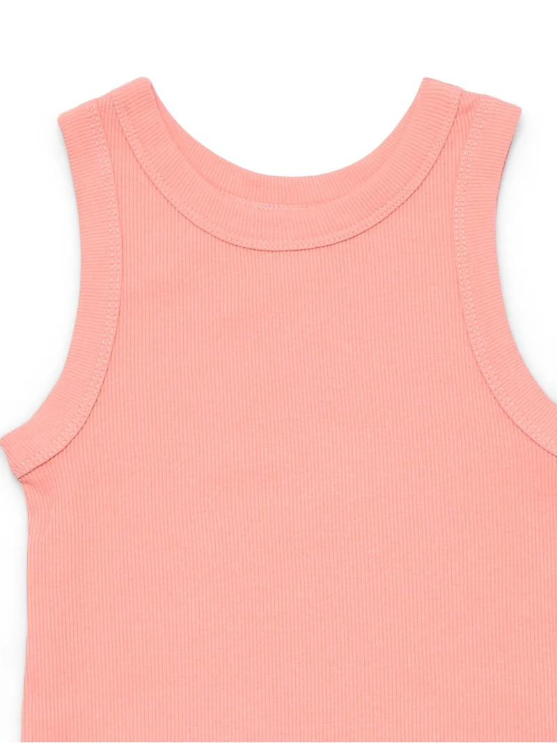 Wonder Nation Girls Kid Tough Tank Tops, 3-Pack, Sizes 4-18 and Plus | Walmart (US)