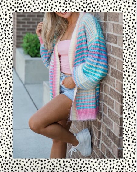 Colorful Striped Cardigan Sweater 

#fallfavorites #LTKbacktoschool #fallfashion #vacationdresses #resortdresses #resortwear #resortfashion #summerfashion #summerstyle #LTKseasonal #rustichomedecor #liketkit #highheels #Itkhome #Itkgifts #Itkgiftguides #springtops #summertops #Itksalealert
#LTKRefresh #fedorahats #bodycondresses #sweaterdresses #bodysuits #miniskirts #midiskirts #longskirts #minidresses #mididresses #shortskirts #shortdresses #maxiskirts #maxidresses #watches #backpacks #camis #croppedcamis #croppedtops #highwaistedshorts #highwaistedskirts #momjeans #momshorts #capris #overalls #overallshorts #distressesshorts #distressedieans #whiteshorts #contemporary #leggings #blackleggings #bralettes #lacebralettes #clutches #crossbodybags #competition #beachbag #halloweendecor #totebag #luggage #carryon #blazers #airpodcase #iphonecase #shacket #jacket #sale #under50 #under100 #under40 #workwear #ootd #bohochic #bohodecor #bohofashion #bohemian #contemporarystyle #modern #bohohome #modernhome #homedecor #amazonfinds #nordstrom #bestofbeauty #beautymusthaves #beautyfavorites #hairaccessories #fragrance #candles #perfume #jewelry #earrings #studearrings #hoopearrings #simplestyle #aestheticstyle #designerdupes #luxurystyle #bohofall #strawbags #strawhats #kitchenfinds #amazonfavorites #bohodecor #aesthetics #blushpink #goldjewelry #stackingrings #toryburch #comfystyle #easyfashion #vacationstyle #goldrings #fallinspo #lipliner #lipplumper #lipstick #lipgloss #makeup #blazers #LTKU #primeday #StyleYouCanTrust #giftguide #LTKRefresh #LTKSale
#LTKHalloween #LTKFall #fall #falloutfits #backtoschool #backtowork #LTKGiftGuide #amazonfashion #traveloutfit #familyphotos #liketkit #trendyfashion #fallwardrobe #winterfashion #christmas #holidayfavorites #LTKseasonal #LTKHalloween #boots #gifts #aestheticstyle #comfystyle #cozystyle #LTKcyberweek #LTKCon #throwblankets #throwpillows #ootd #LTKcyberweek #LTKSale #StyledContent #countryconcert #taylorswifterastour #ootd #LTKxNSale
#Itksalealert #YPB #abercrombie #abercrombie&fitch #ypbfitness #a&fsale #activewear

#LTKStyleTip #LTKSeasonal #LTKFindsUnder50