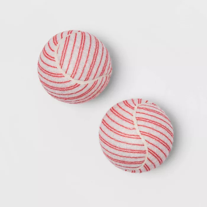 Tennis Ball Holiday Dog Toy - 2pk - 2.5" - Wondershop™ | Target