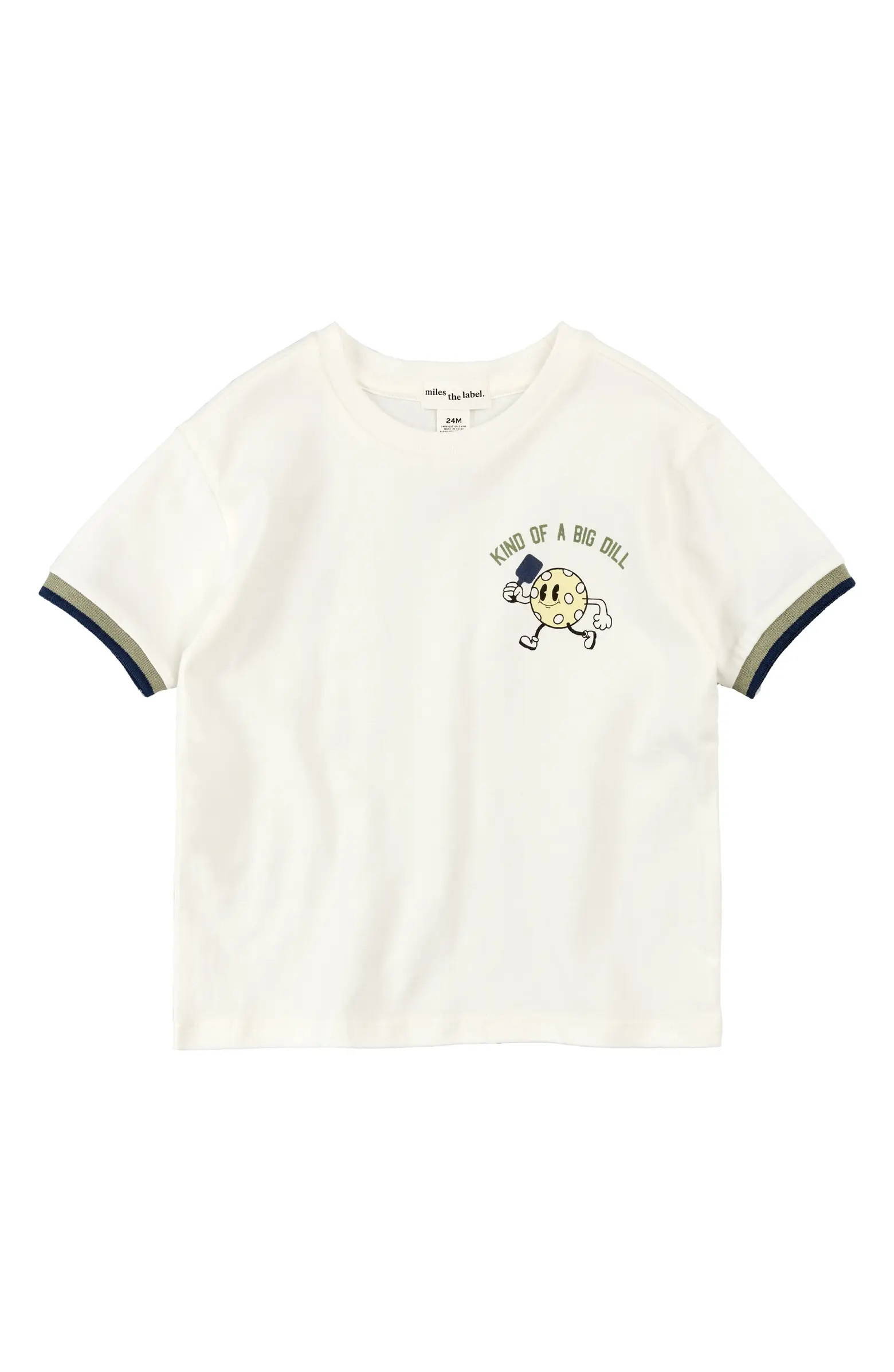 Kids' Pickleball Organic Cotton Graphic T-Shirt | Nordstrom Rack