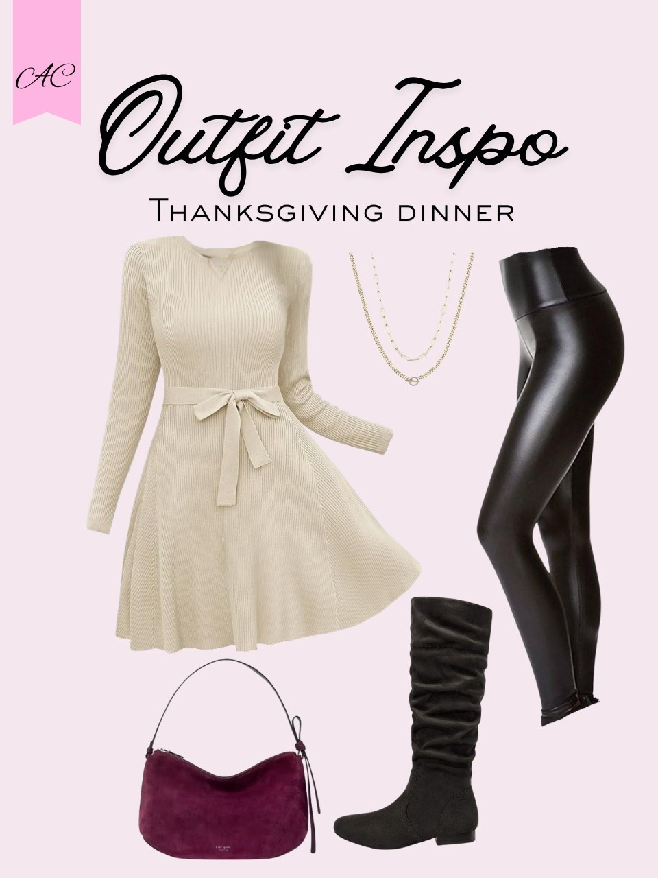 The perfect Thanksgiving Dinner outfit. Comfy and casually cute. 

#LTKStyleTip #LTKU #LTKSeasonal