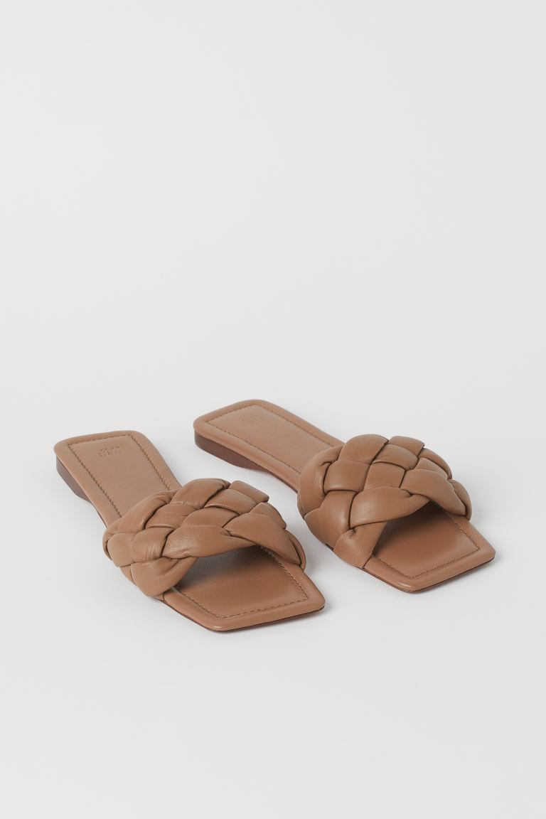 Leather Slides
							
							$49.99 | H&M (US + CA)