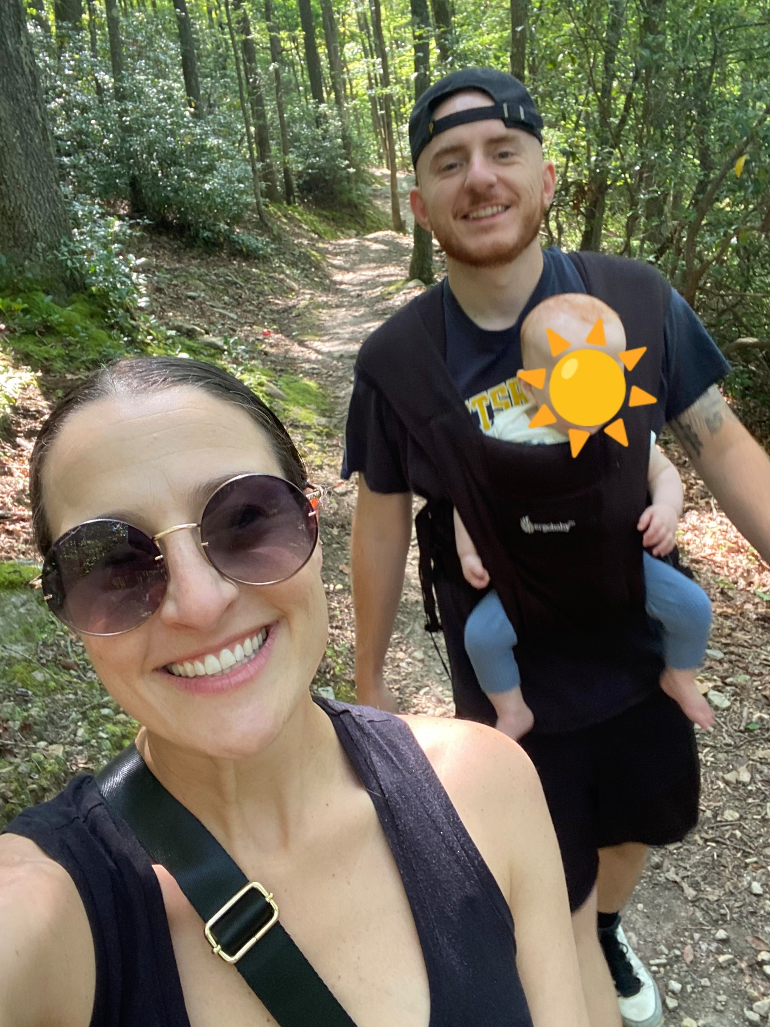 A family who hikes together stays together! 

We love our Ergobaby basic carrier! We use it all the time and it’s good for up to 35lbs! 

#baby #family #hiking #babywrap #ergobaby #infant #toddler #travel #babynecessities 

#LTKTravel #LTKFamily #LTKBaby