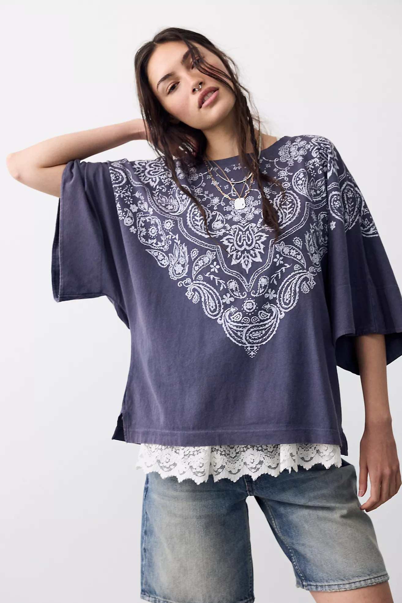 We The Free Heirloom Printed Tee | Free People (Global - UK&FR Excluded)