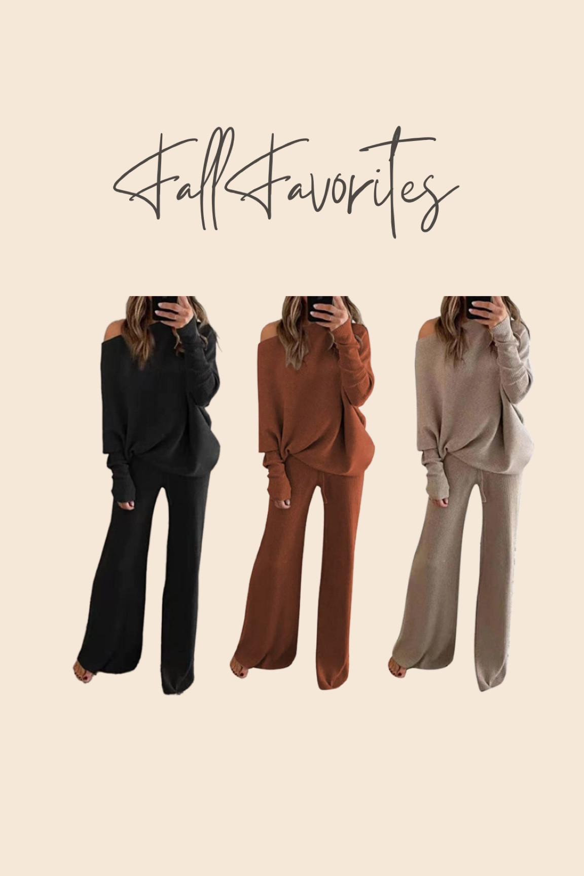 Only the best cozy fall wardrobe. High wasted & off the shoulder. Cozy love.  I am a medium 

#LTKSeasonal #LTKstyletip #LTKunder50