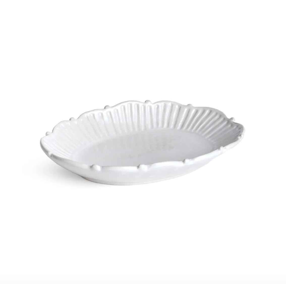 Winnie Scalloped Dish | Cottage and Key