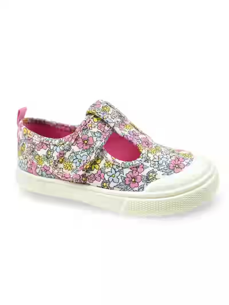 Wonder Nation Toddler Girl T-Strap Shoe | Walmart (US)