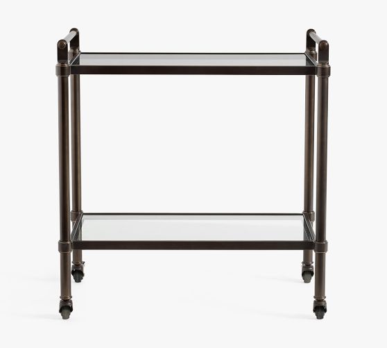 Everson Metal Bar Cart (31.5") | Pottery Barn (US)