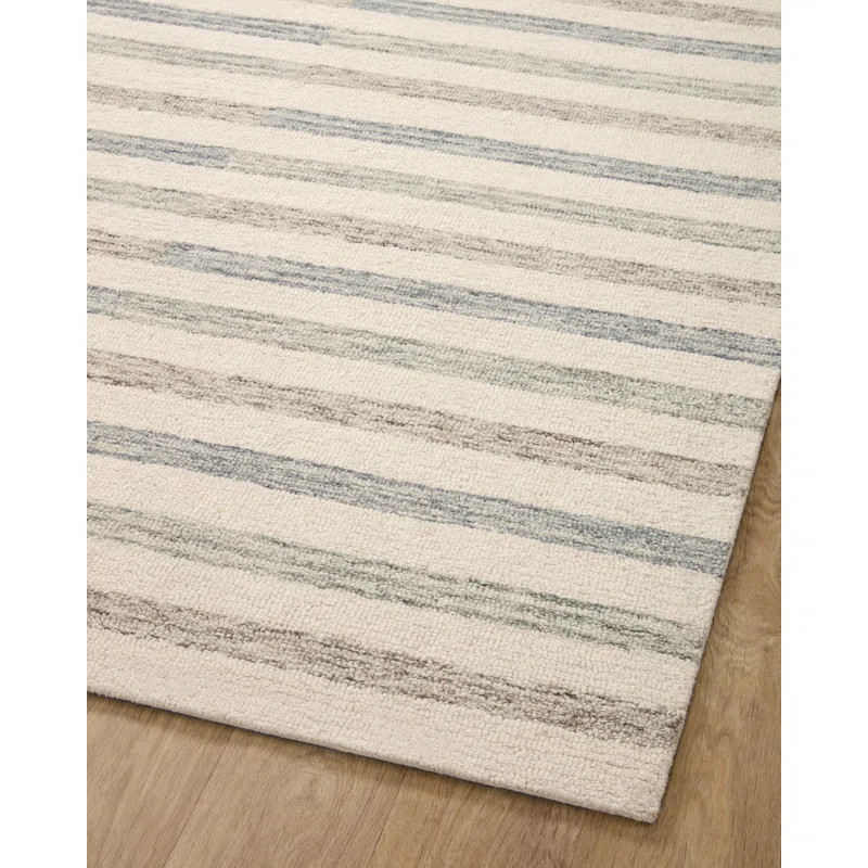 Chris Loves Julia x Loloi Chris Collection CHR-05 Ivory / Slate, Transitional  Area Rug | Wayfair North America