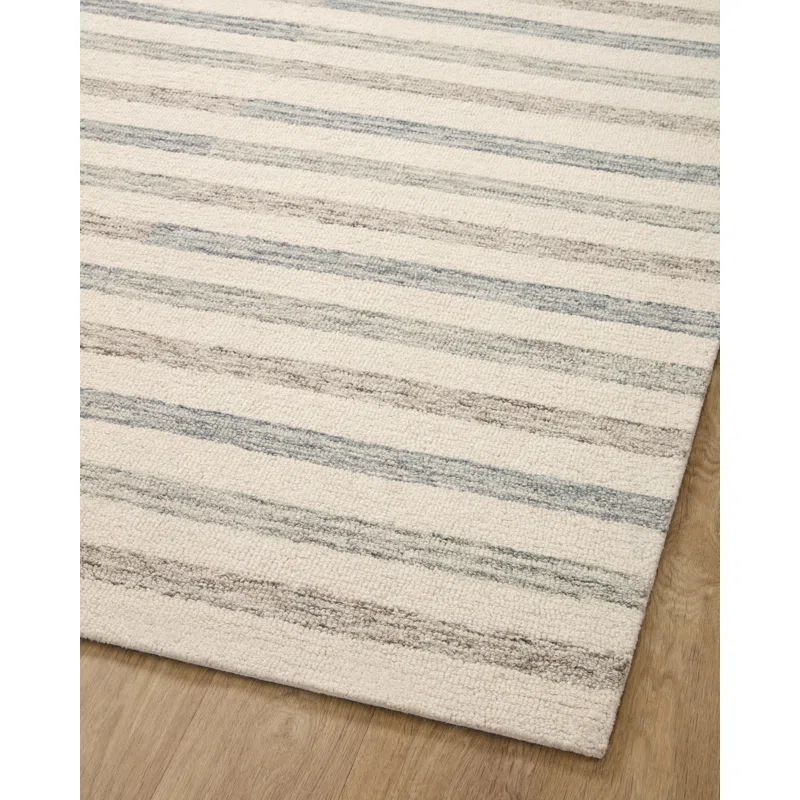 Chris Loves Julia x Loloi Chris Collection CHR-05 Ivory / Slate, TransitionalArea Rug | Wayfair North America