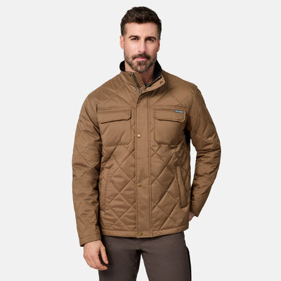 Men's Quilted Snap Front Barn Jacket | Free Country