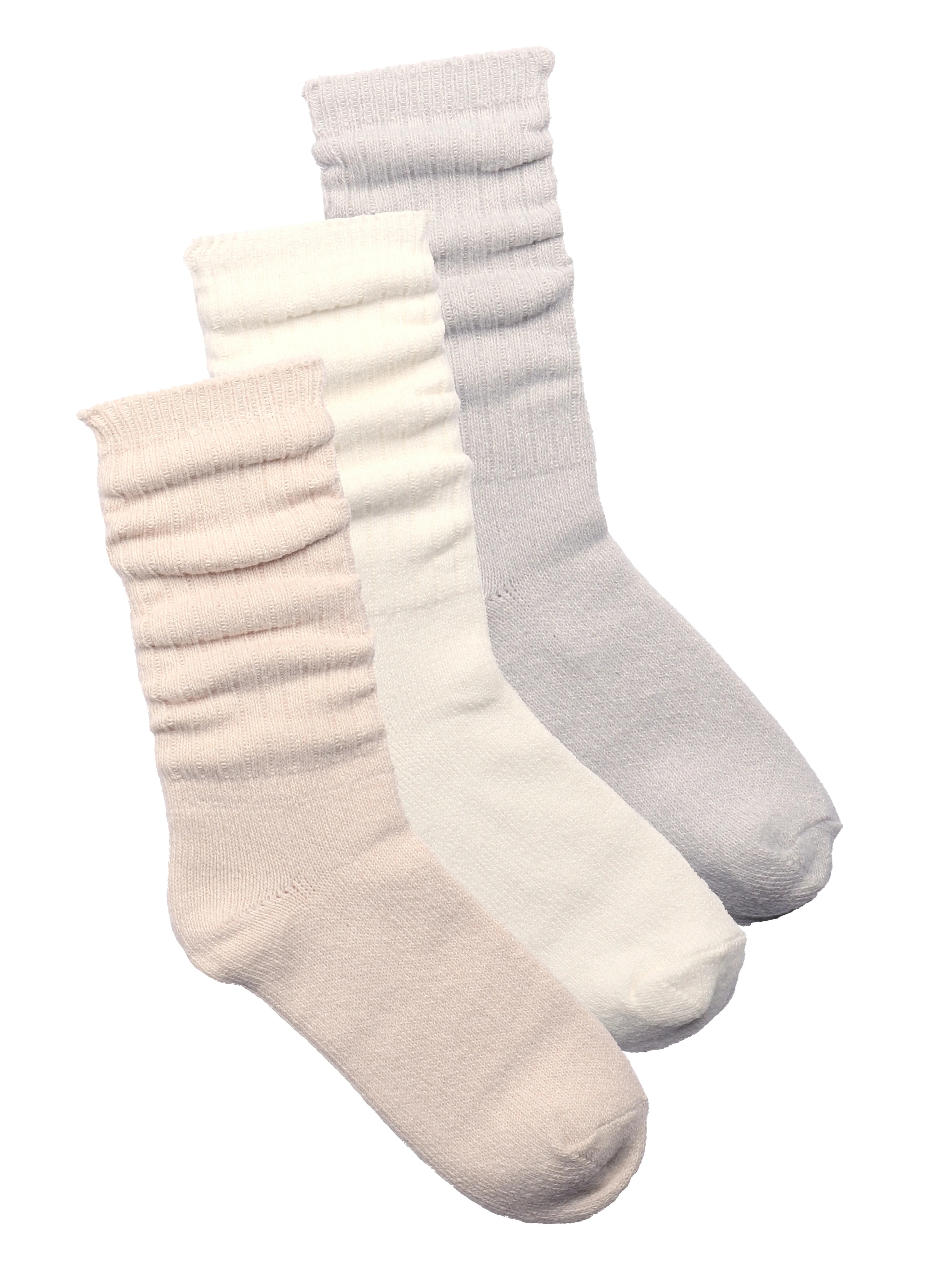 Joyspun Women's Soft Slouch Socks, 3-Pack, Size 4-10 | Walmart (US)
