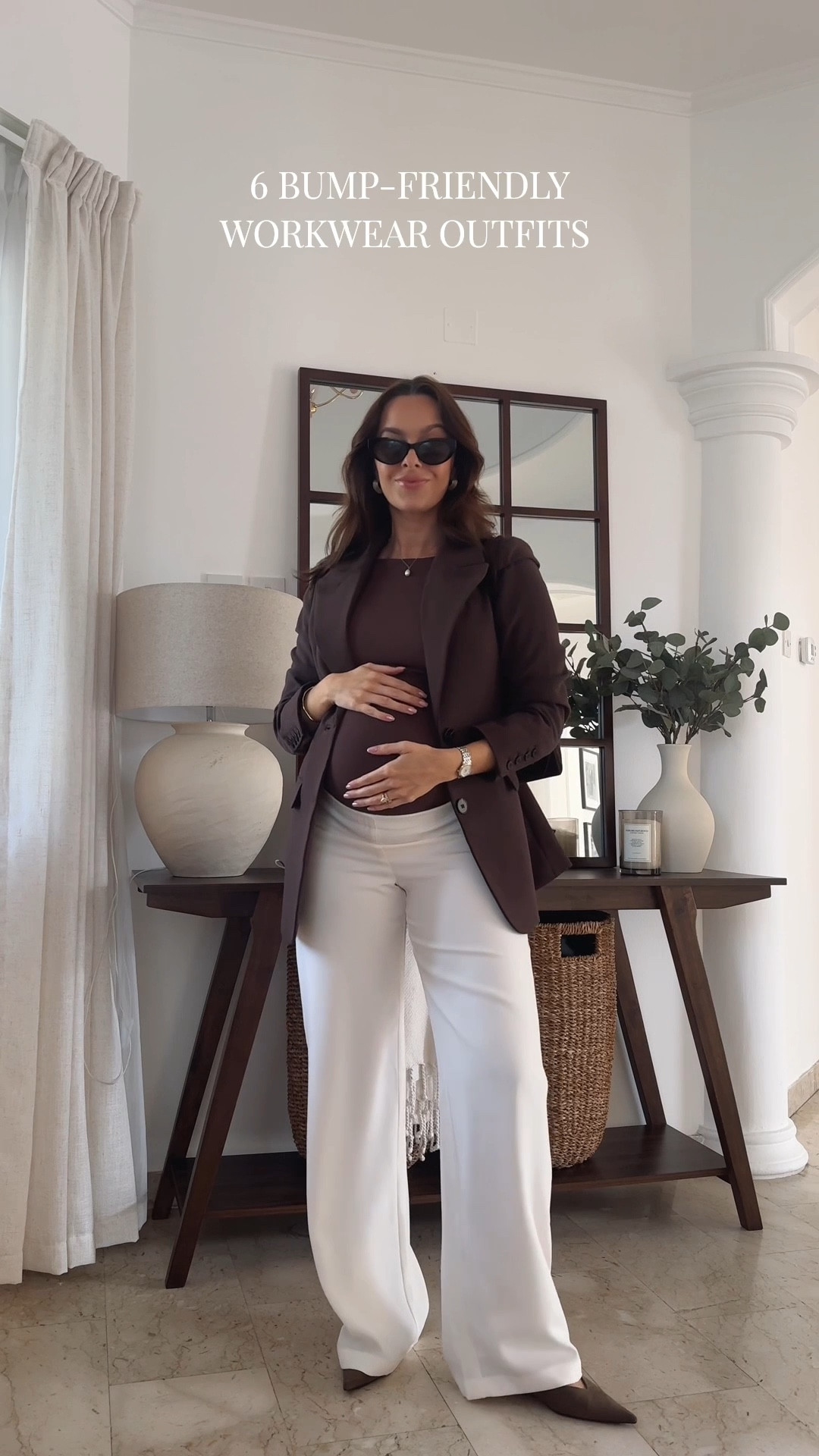 6 bump friendly workwear outfits - all non maternity 🤍

#LTKworkwear #LTKmaternity #LTKspring