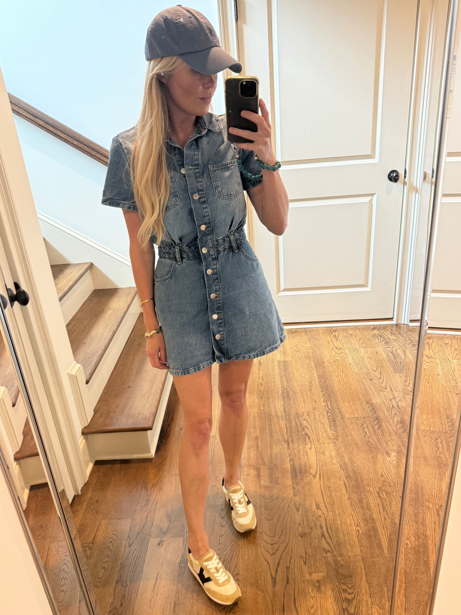 The power of a sneaker and a hat 🤌🏻 

#LTKFindsUnder100 #LTKStyleTip #LTKShoeCrush