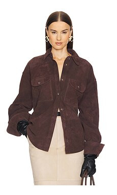 Suede Overshirt
                    
                    Helsa | Revolve Clothing (Global)