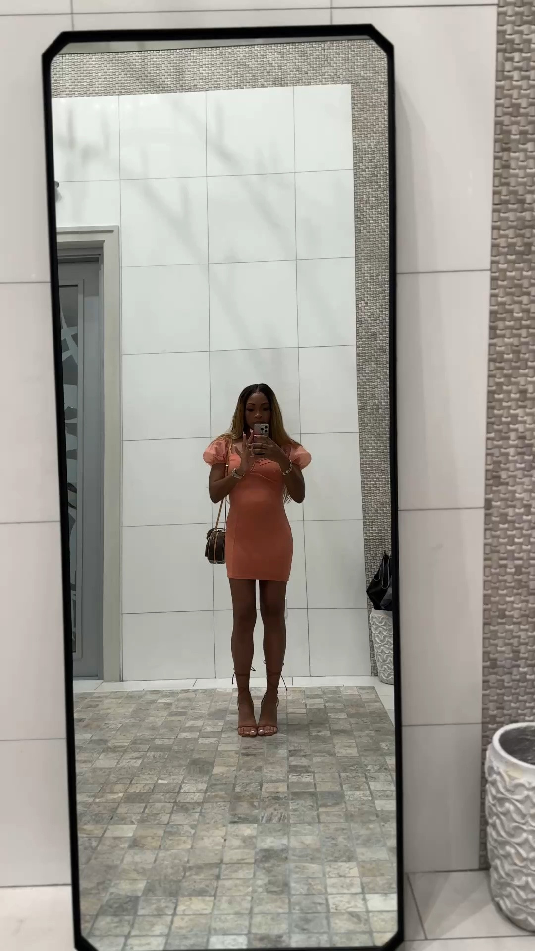 Feeling peachy in this peach mini dress! 🍑

#LTKootd #LTKPetite #LTKSaleAlert
