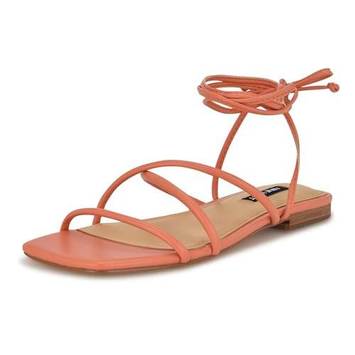 Nine West Women's Mikila Sandal, Orange 800, 9 | Amazon (US)