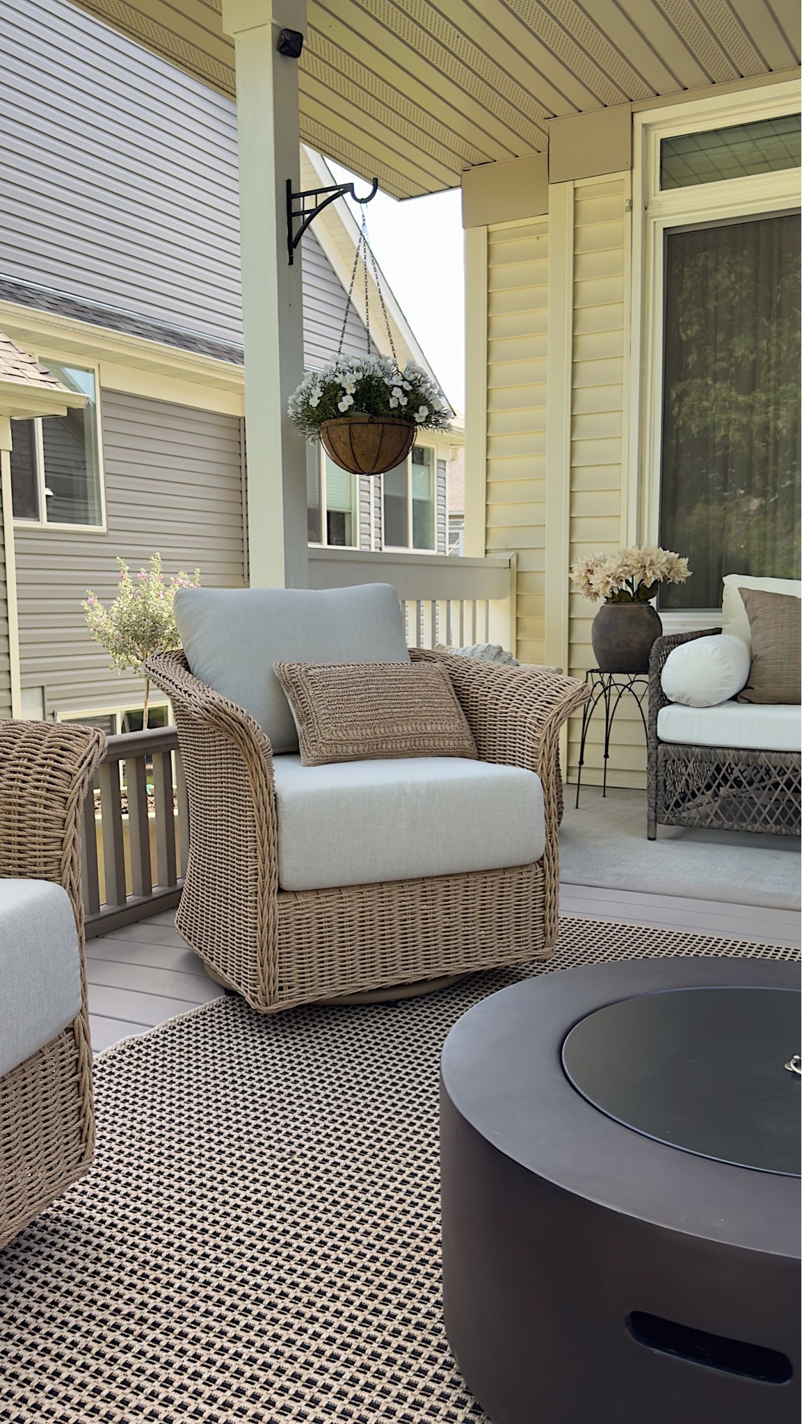 The perfect outdoor swivel chairs- super comfortable and amazing quality.

#LTKSaleAlert #LTKHome