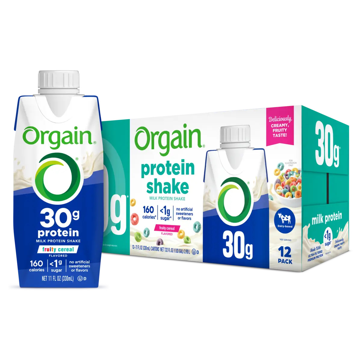 Fruity Cereal 30g Protein Shake | Orgain | Orgain
