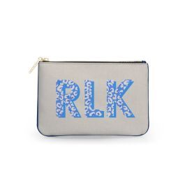 Everyday Essentials Pouch - Patterned Monogram | Barrington Gifts