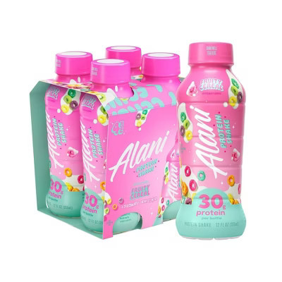 Alani Nutrition Fit Protein Shakes - Fruity Cereal - 12 fl oz/4pk | Target