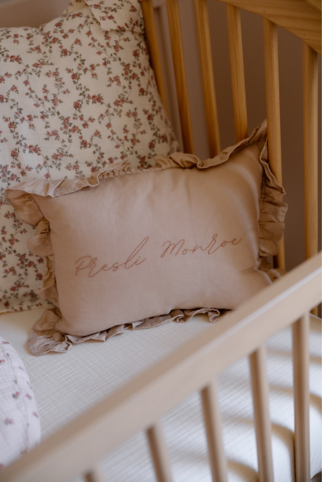 baby girls nursery bedding | bed details ✨🎀

#LTKHome #LTKBaby
