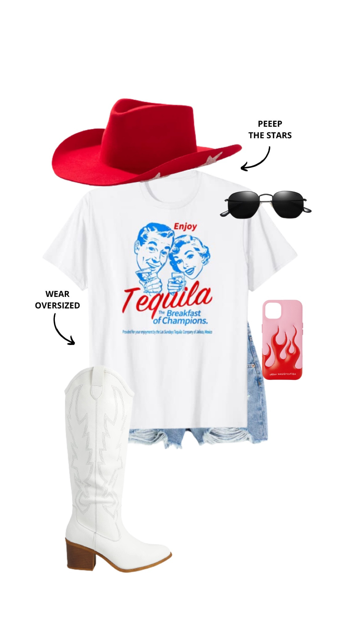 Stage coach outfit idea, stage couch outfit inspo, country concert outfit idea, cowgirl hat, cowgirl boots , white cowgirl boots 

#LTKFind #LTKSeasonal #LTKFestival