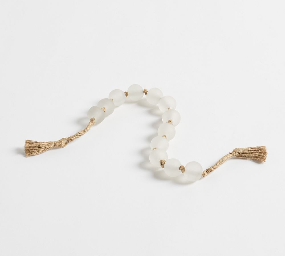 Handcrafted Cast Glass Beaded Rope | Pottery Barn (US)