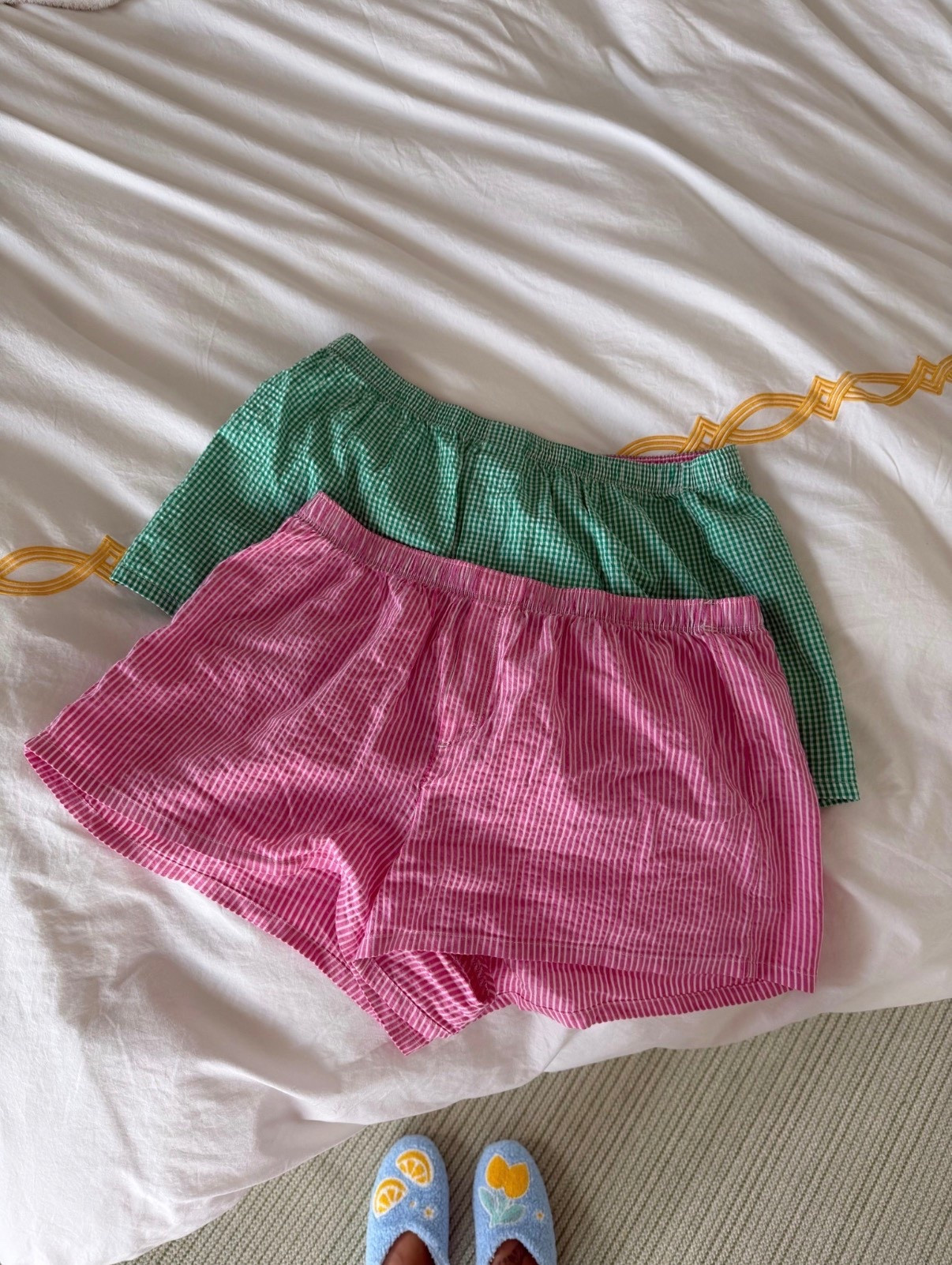 The cutest boxer shorts 🍒🍋‍🟩

#LTKgrwm #LTKSeasonal #LTKootd