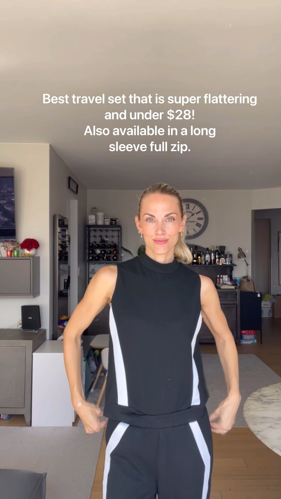 Best two piece set for only $28! I have worn this to pick up the kids from school and traveling. Also comes in a full zip style. I did try other color ways, but most are see through besides the black. Wearing size small. 

If you are looking for a good white sneaker, these are worth the price. Elevated, fashionable but functional. 

#LTKCyberWeek #LTKmomlife #LTKActive