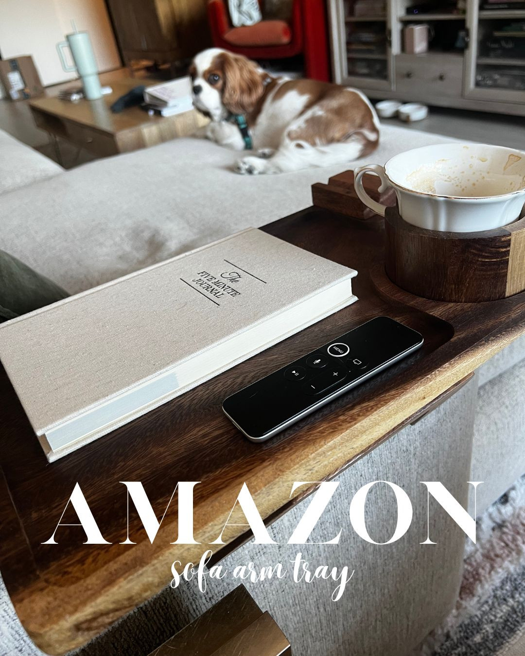 Get cozy on your sofa but your workflow in order with this sofa arm tray from Amazon!  

 #LTKHome #LTKFindsUnder50