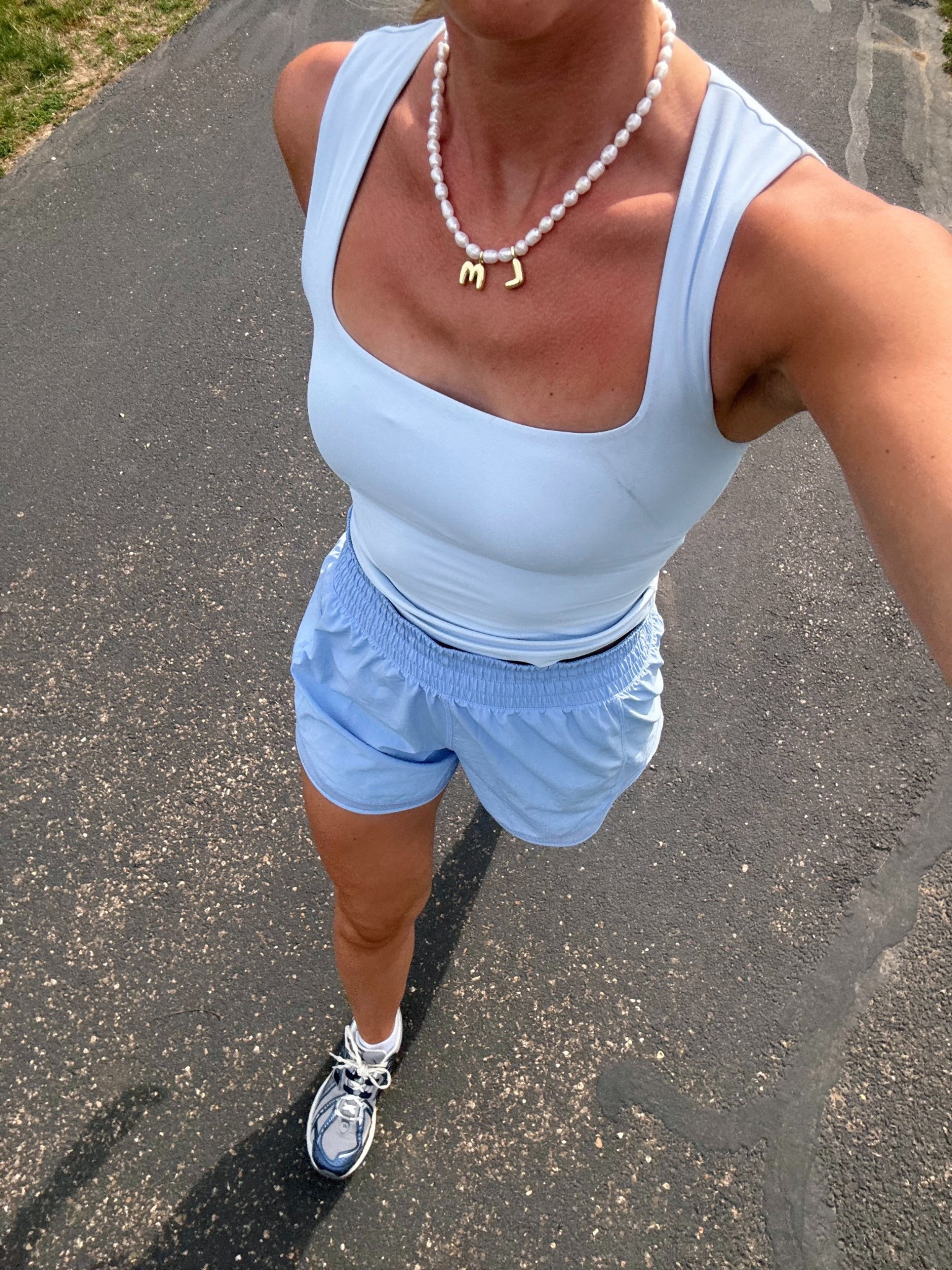 Walk fit #2 today 🫐 necklace is ALV jewels & actual shorts are the Aritzia ones!

#LTKActive #LTKootd #LTKselfcare