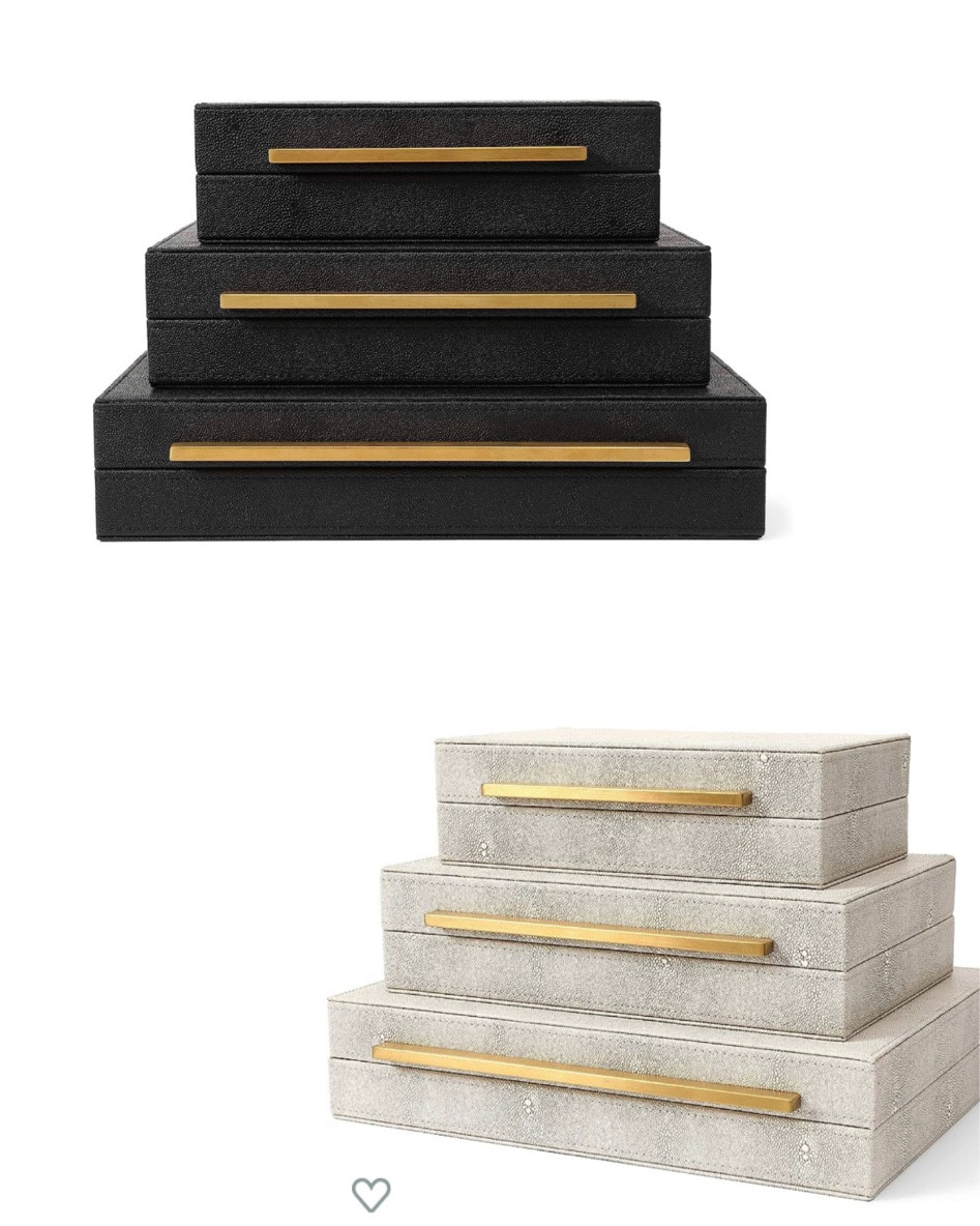  Beautiful storage. Odes for any room! I use these for remotes, magazines, photo books and more!

#LTKhome #LTKunder100