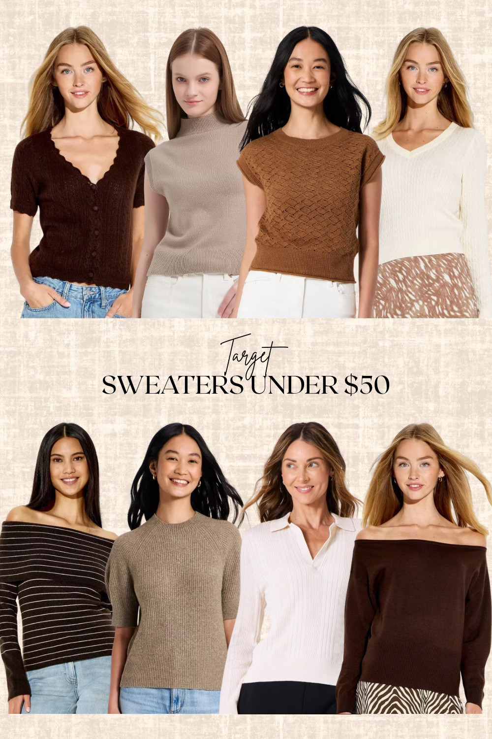 Target Sweaters Under $50!

#LTKstyletip #LTKover50style #LTKsale