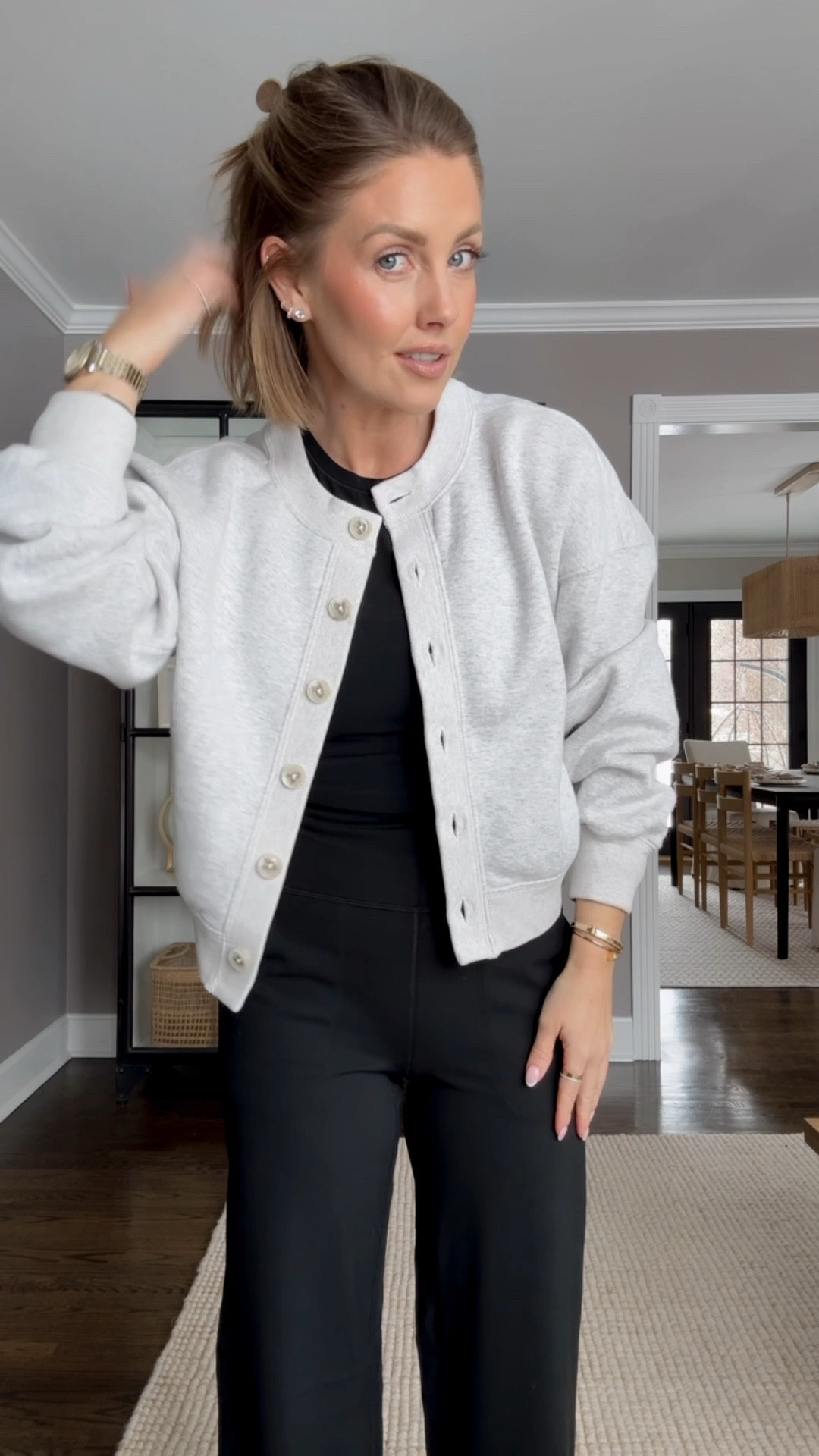 XS cardigan / Small Amazon long sleeve / XS shirt pants 🖤 Also linking the rest of my Abercrombie order here because everything is on sale! I would suggest if you were between size sizes, go with your smaller size in a swimsuit I linked. I’m usually always a size small and somewhere but I got the XS and I love it!

#LTKPetite #LTKootd #LTKSaleAlert