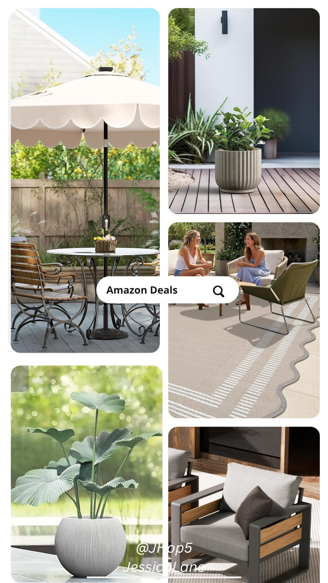 Elevate your outdoor oasis with these top-rated Amazon patio finds. From chic scalloped umbrellas to modern textured planters, these pieces are perfect for refreshing your backyard this season.#amazonhome #patiostyle #outdoorliving #homedecor

#LTKSeasonal #LTKHome #LTKSaleAlert