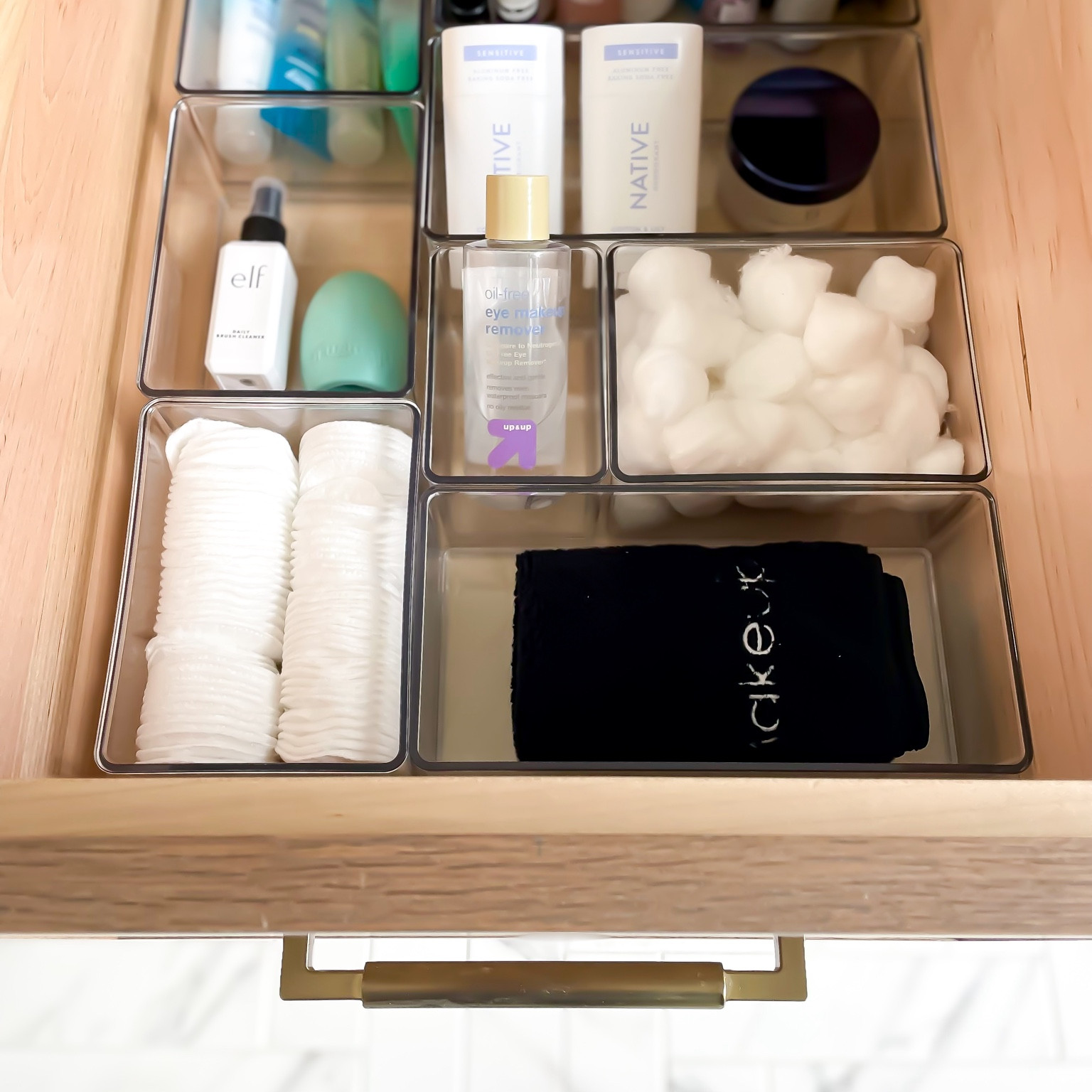 How is your GRWM set up?  Start your day (or end your night) with exactly what you need. 

We love creating spaces tailored to each homeowner’s needs and habits. Bathrooms can quickly become cluttered chaotic spaces.  We love to use drawer inserts and acrylic trays in vanities to separate and contain personal products, streamlining your space with a touch of luxury. 





#LTKhome #LTKfindsunder50 #LTKbeauty