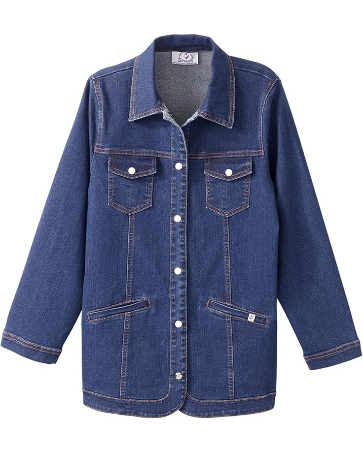 Silverts Magnetic Closure Denim Jacket | Zappos
