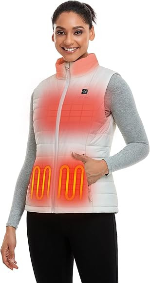ORORO Women's Lightweight Heated Vest with Battery Pack | Amazon (US)