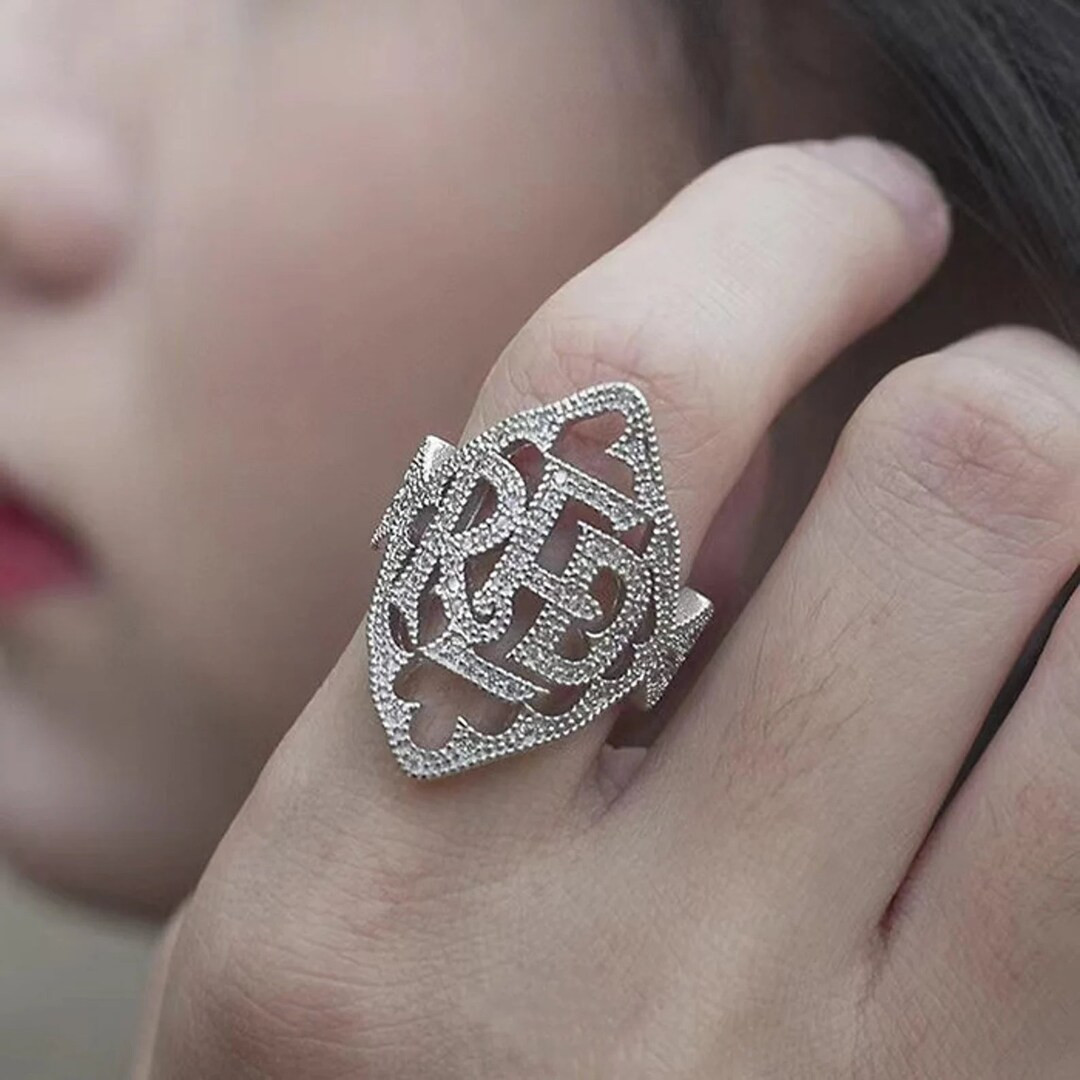 RED TV Crystal Ring Merch Art gift | Etsy (US)