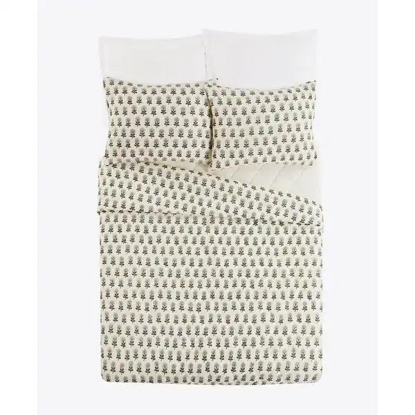 Laurel & Mayfair 3 Piece Gwyn Quilt Set | Bed Bath & Beyond