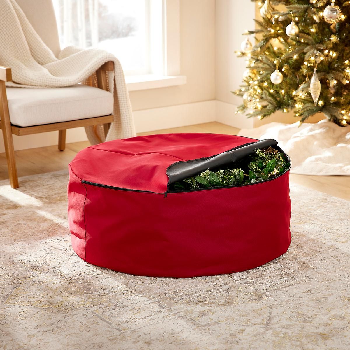 Double Wreath Storage Bag | The Container Store