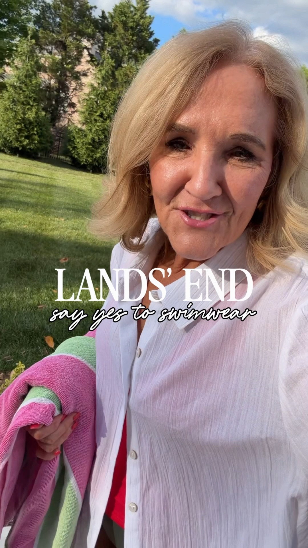 Lands’ End swimwear just works! So many options to find exactly what you’re looking for. 

Bottoms I sized down. Tops is true to size. 

Swim dress skorts tankinis they have them all 

#LTKMothersDay #LTKSwim #LTKOver40