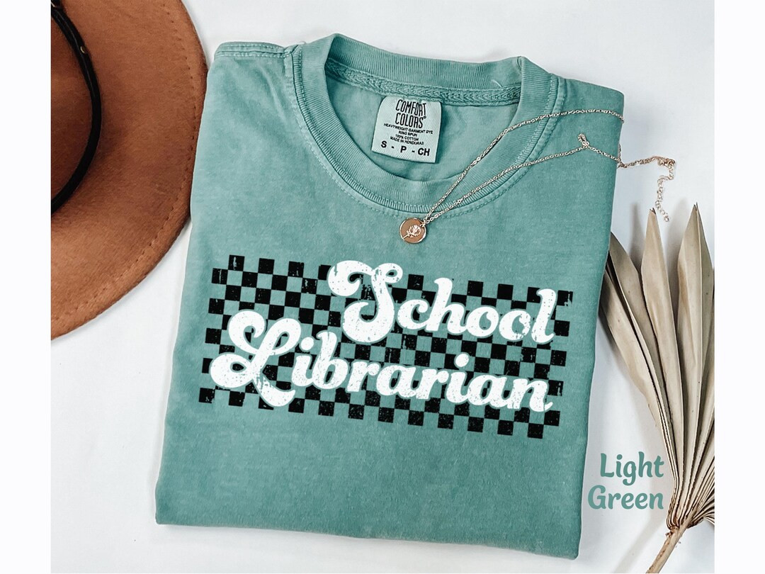 School Librarian Shirt Gift for School Librarian Tshirt School Librarian Appreciation Gift Librar... | Etsy (US)