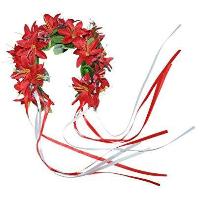 bavarian dirndl head wreath for oktoberfest renaissance | Walmart (US)